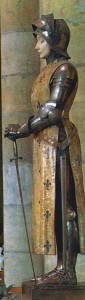 Prosper d'Epinay: Socha sv. Jany z Arcu, 1900, katedrála v Reims