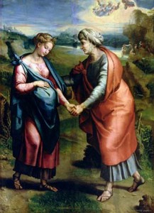 Raffaello Sanzio: Návšteva Panny Márie u Alžbety