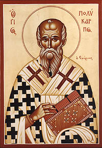 Sv. Polykarp, grécka ikona