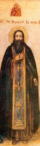 Sv. Abrahám zo Smolenska, ruská ikona