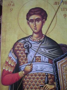 Sv. Demeter, grécka ikona