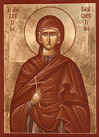 Ikona: Sv. Kristína